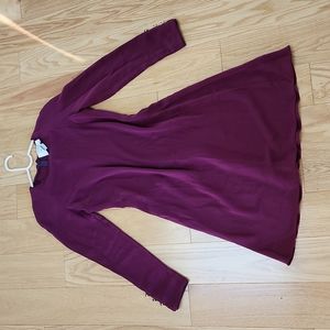 NWOT Silk Purple formal dress.